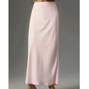 Tilda bias cut maxi slip skirt